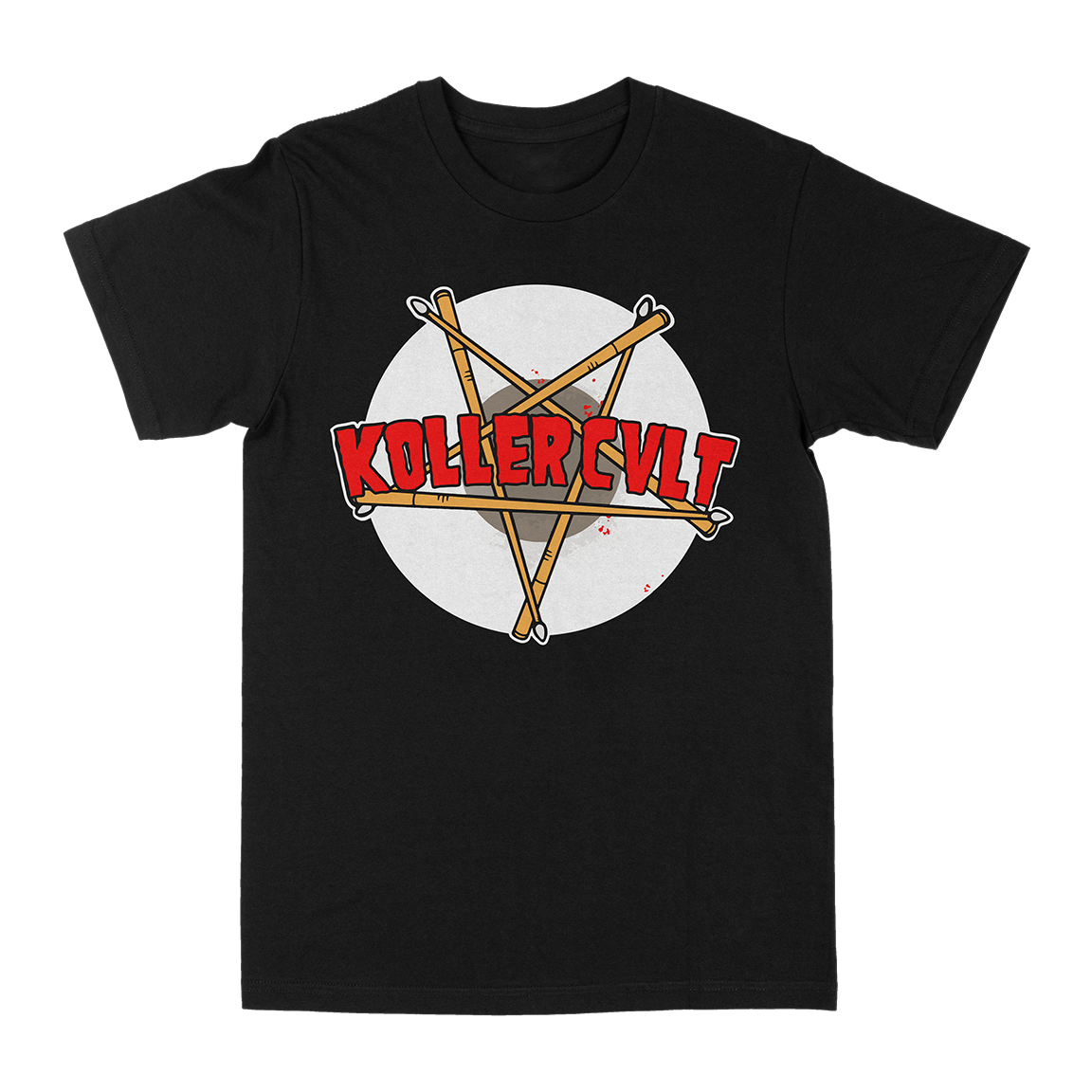 KOLLER CVLT &quot;Snaragram&quot; Black T-Shirt