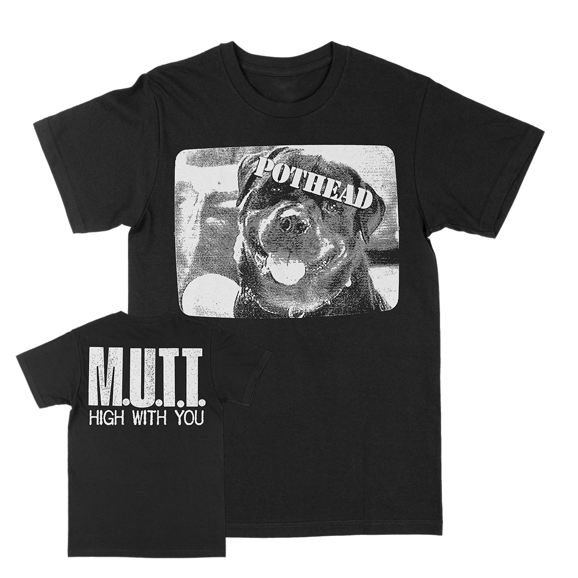 M.U.T.T. &quot;Bad Dog&quot; Black T-Shirt