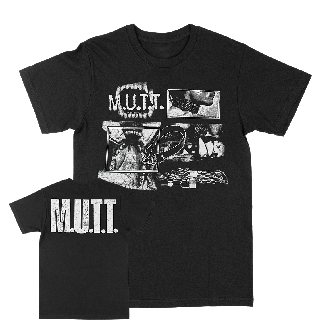 M.U.T.T. &quot;Heather Kelly for M.U.T.T.&quot; Black T-Shirt