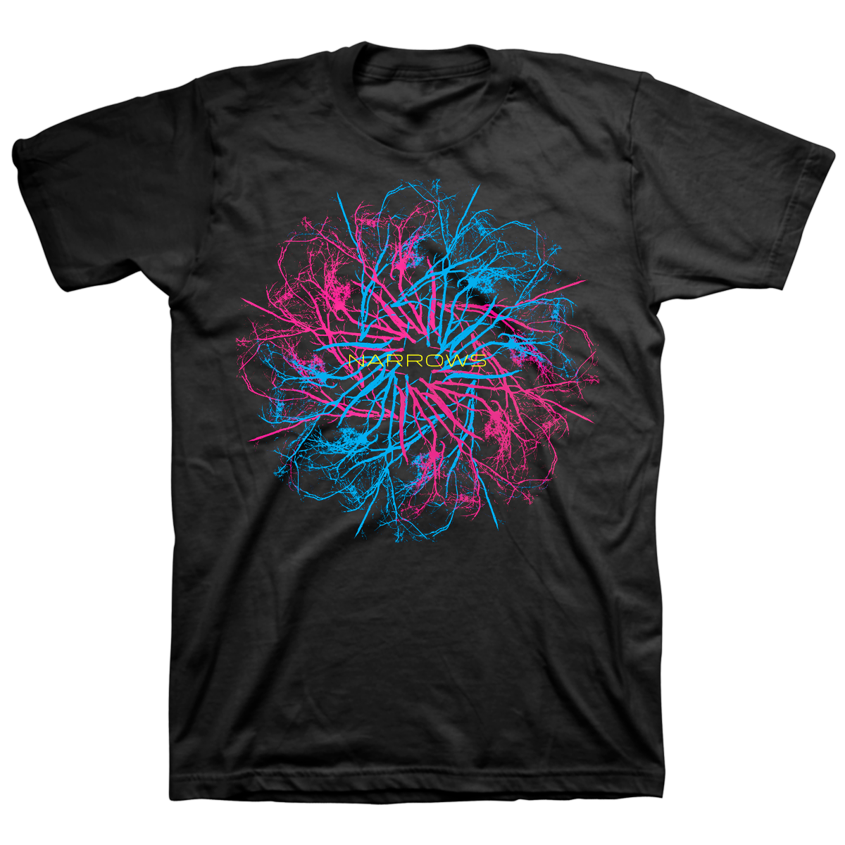 NARROWS &quot;Tree Circle&quot; Black T-Shirt