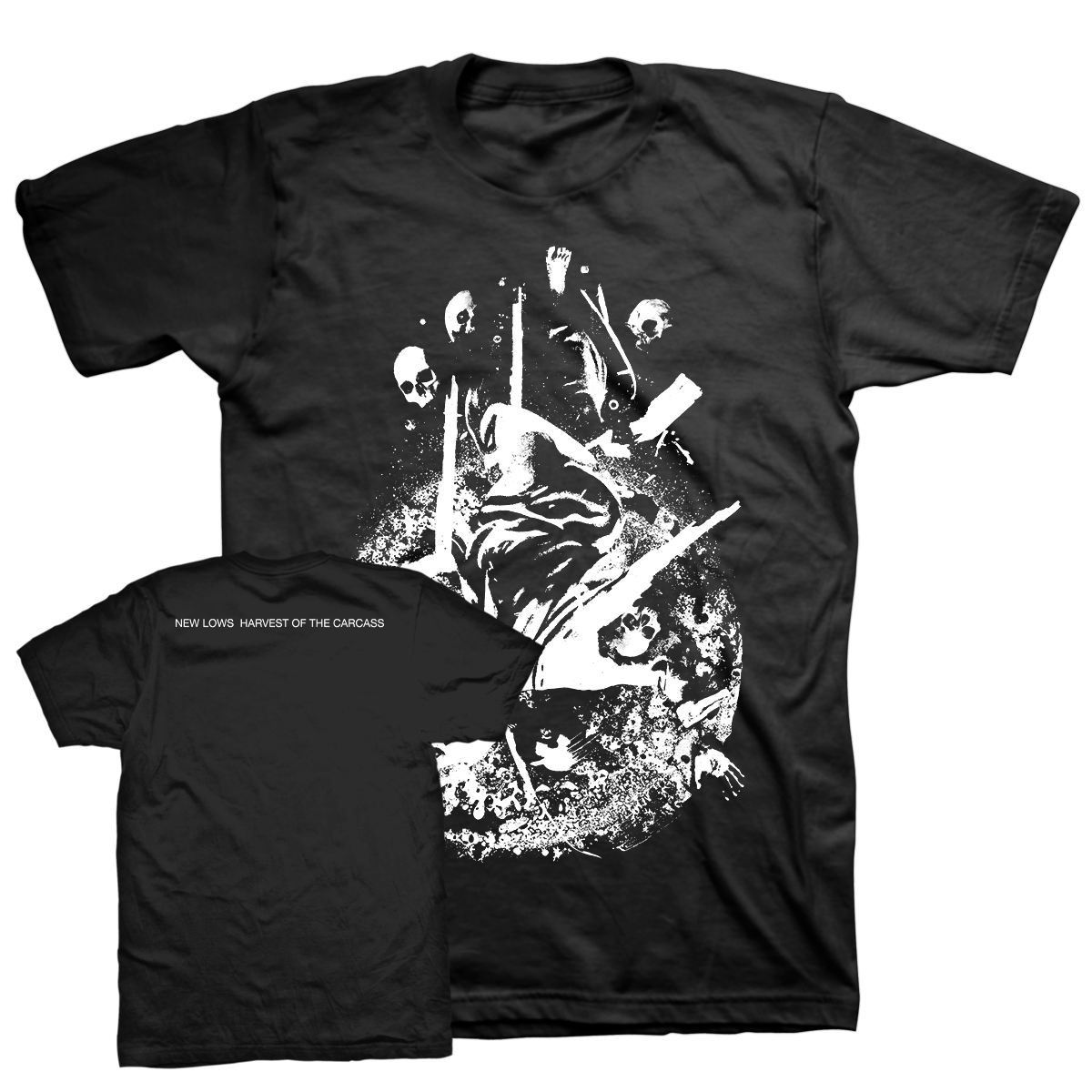 NEW LOWS &quot;The Fall&quot; Black T-Shirt