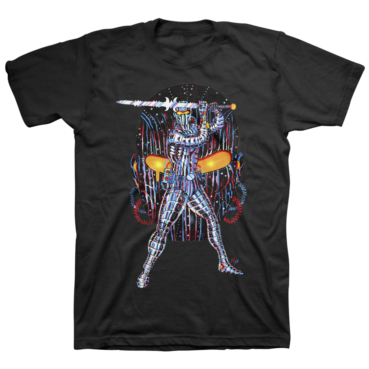 NICK PYLE &quot;Exacto&quot; Black T-Shirt