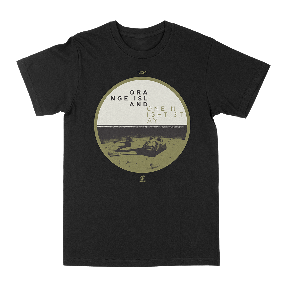 ORANGE ISLAND &quot;One Night Stay&quot; Black T-Shirt