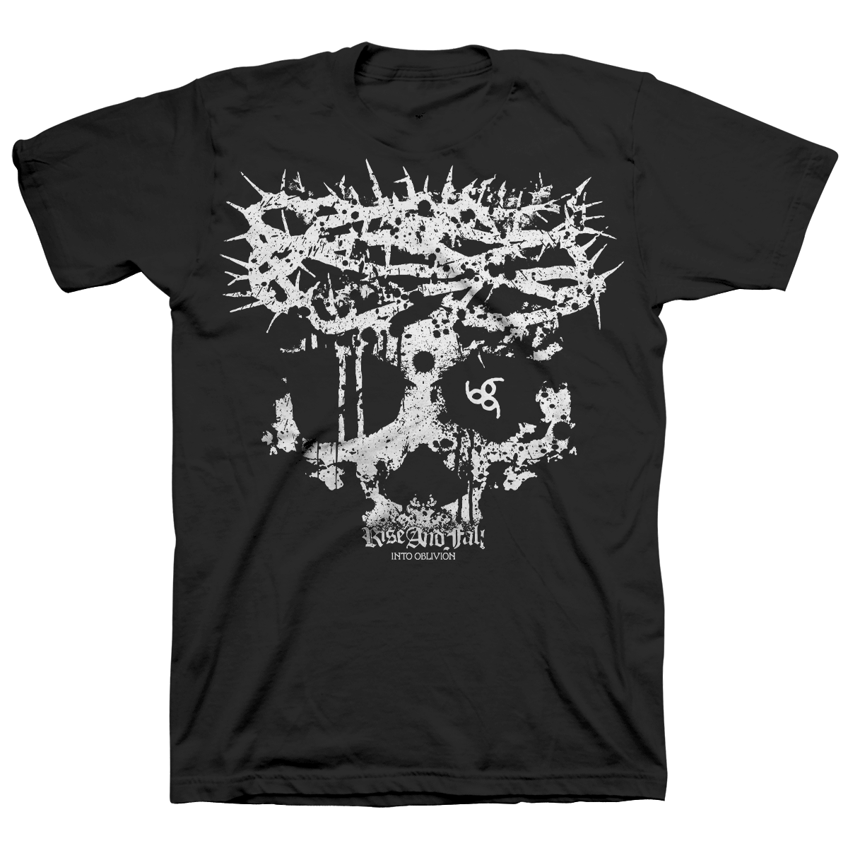 RISE AND FALL &quot;Into Oblivion&quot; Black T-Shirt