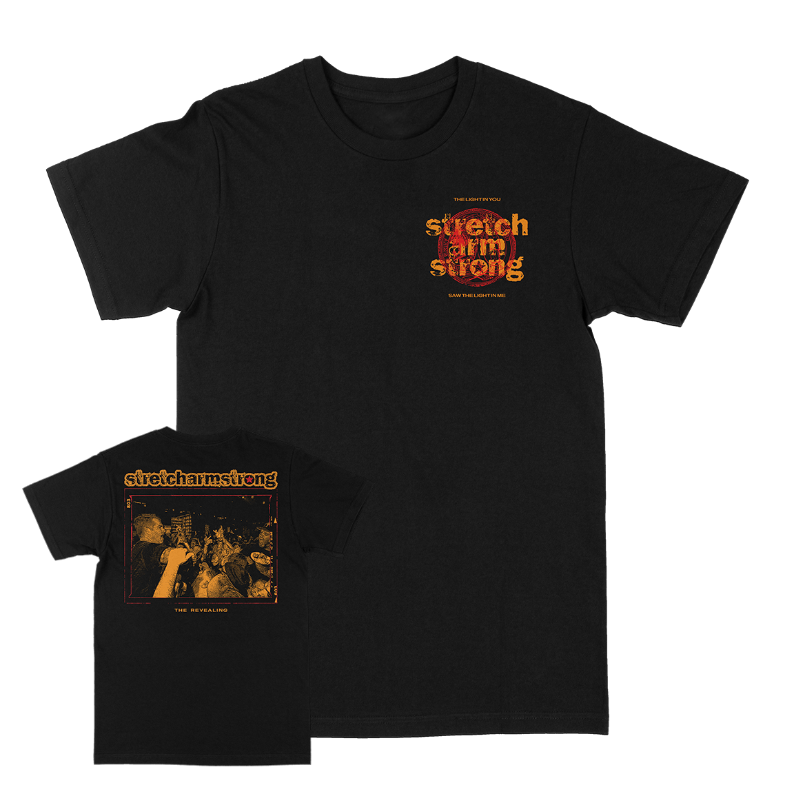 Stretch Arm Strong &quot;The Revealing&quot; Black T-Shirt