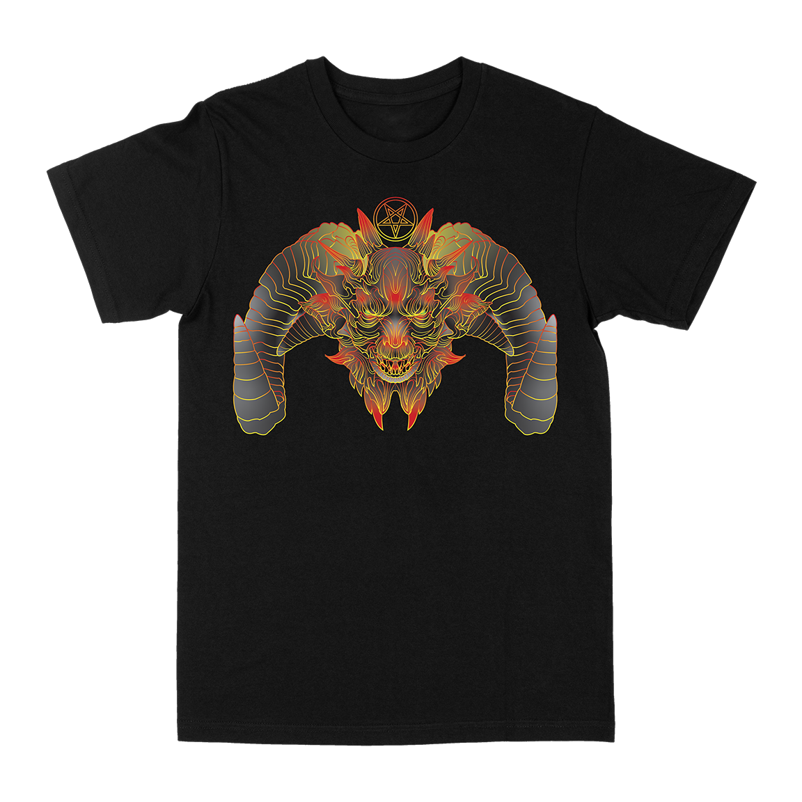 Seldon Hunt &quot;Grinning Demon&quot; Black T-Shirt