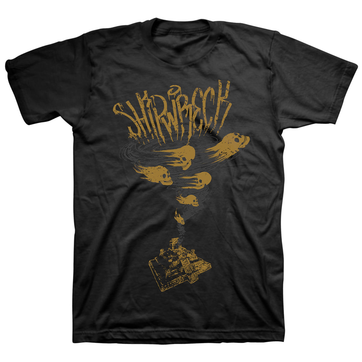 SHIPWRECK AD &quot;Souls&quot; Black T-Shirt