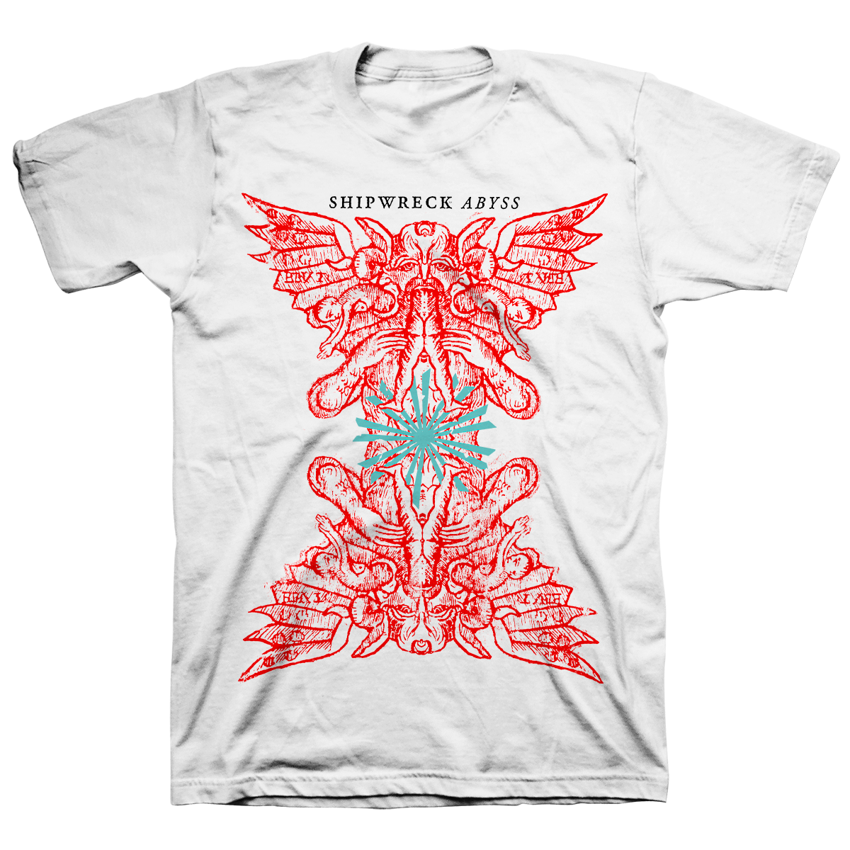 SHIPWRECK AD &quot;Sacrifice&quot; White T-Shirt