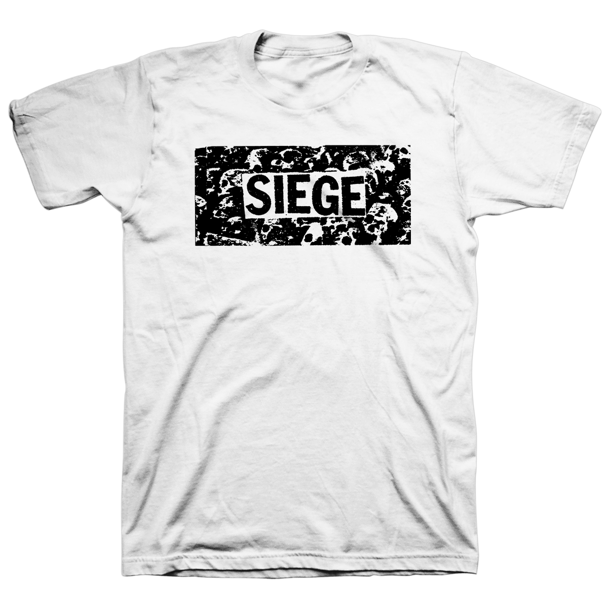 SIEGE &quot;Skulls&quot; White T-Shirt