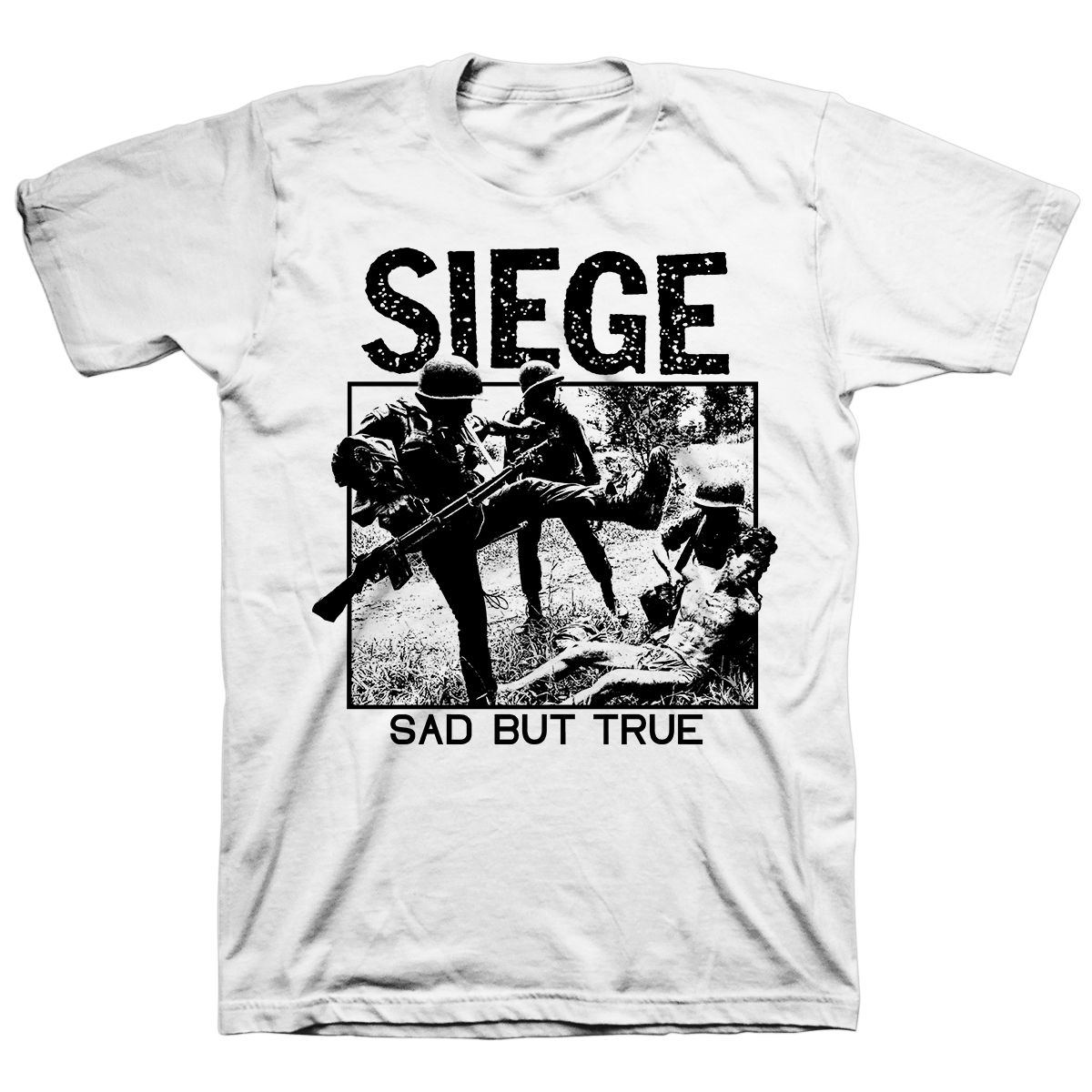 SIEGE &quot;Sad But True&quot; White T-Shirt