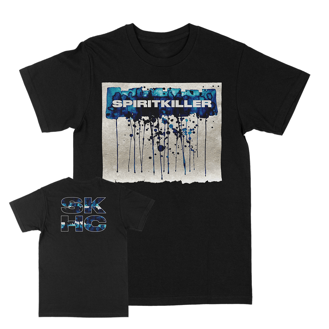 SPIRITKILLER &quot;SKHC&quot; Black T-Shirt