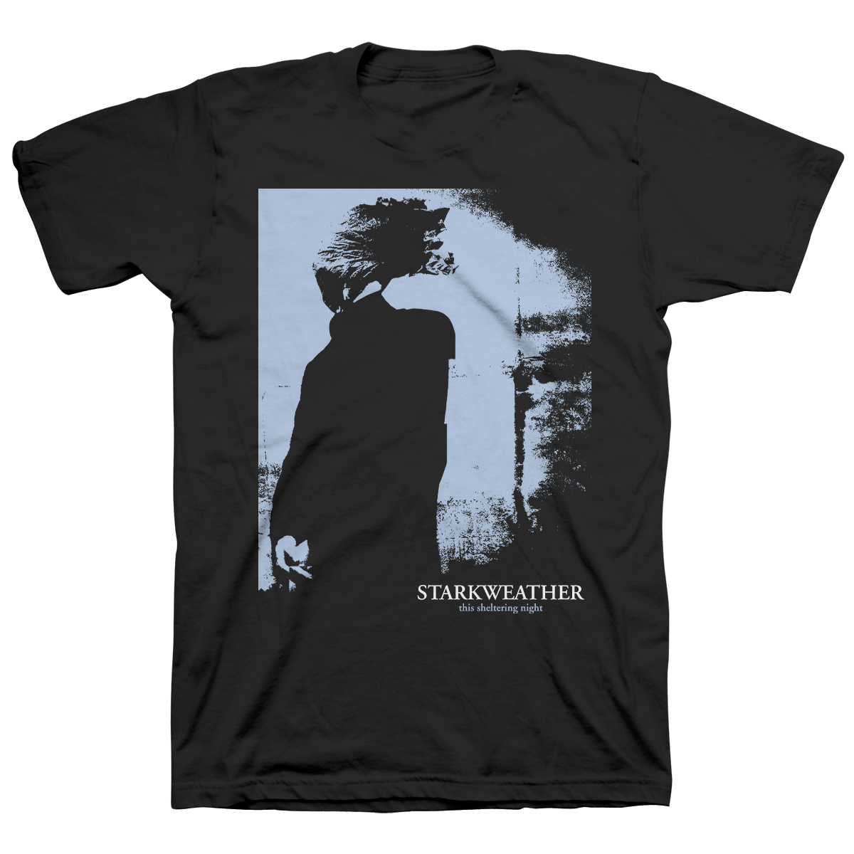 STARKWEATHER &quot;This Sheltering Night&quot; Black T-Shirt
