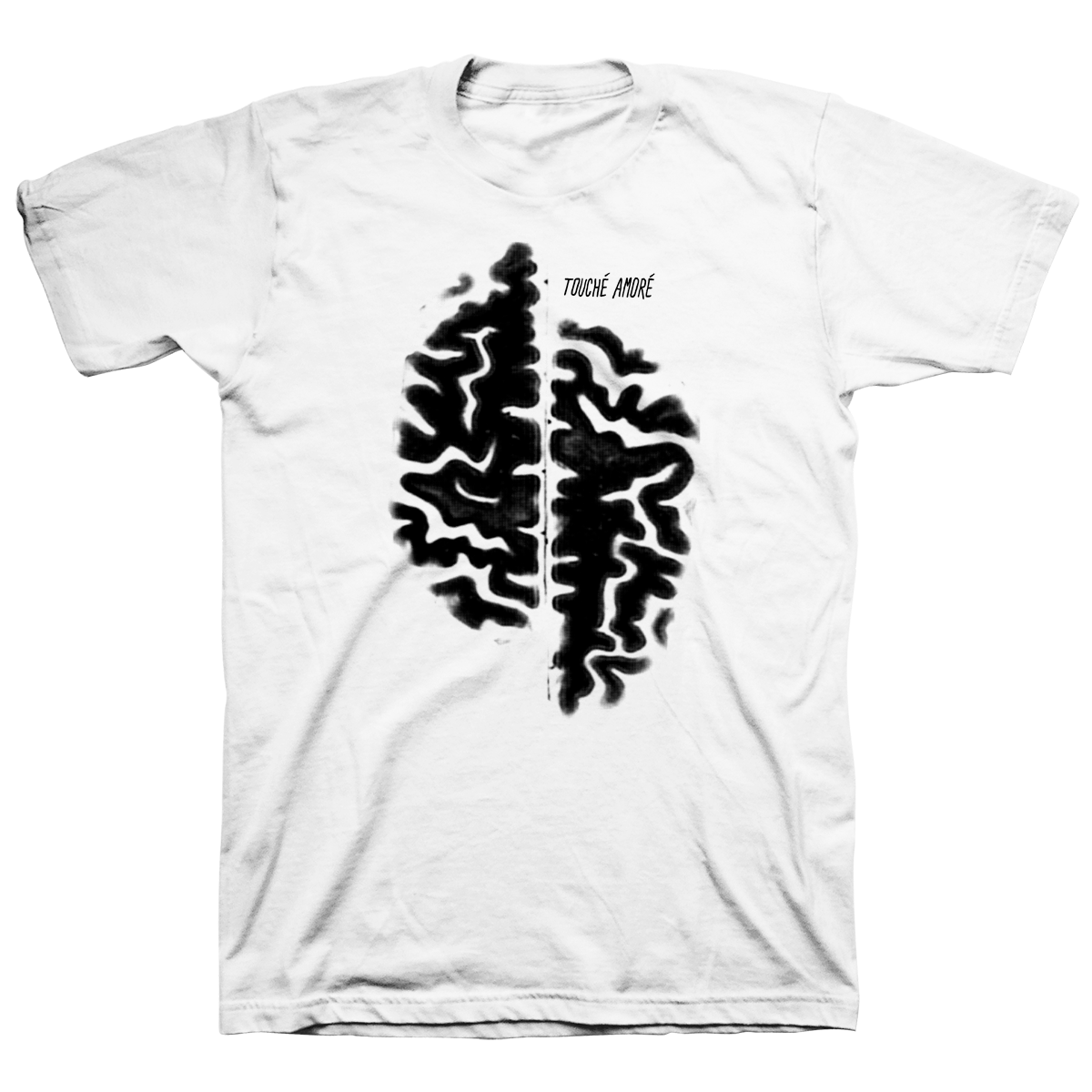 TOUCHE AMORE &quot;Brain&quot; White T-Shirt