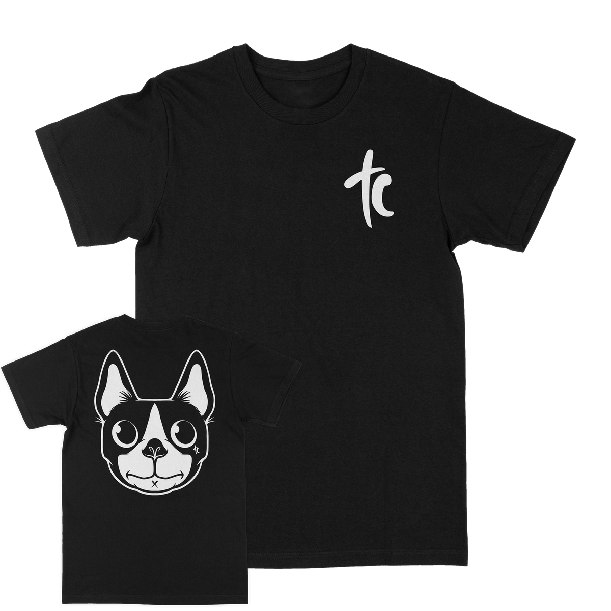 TERRIER CVLT "Logo" Black T-Shirt