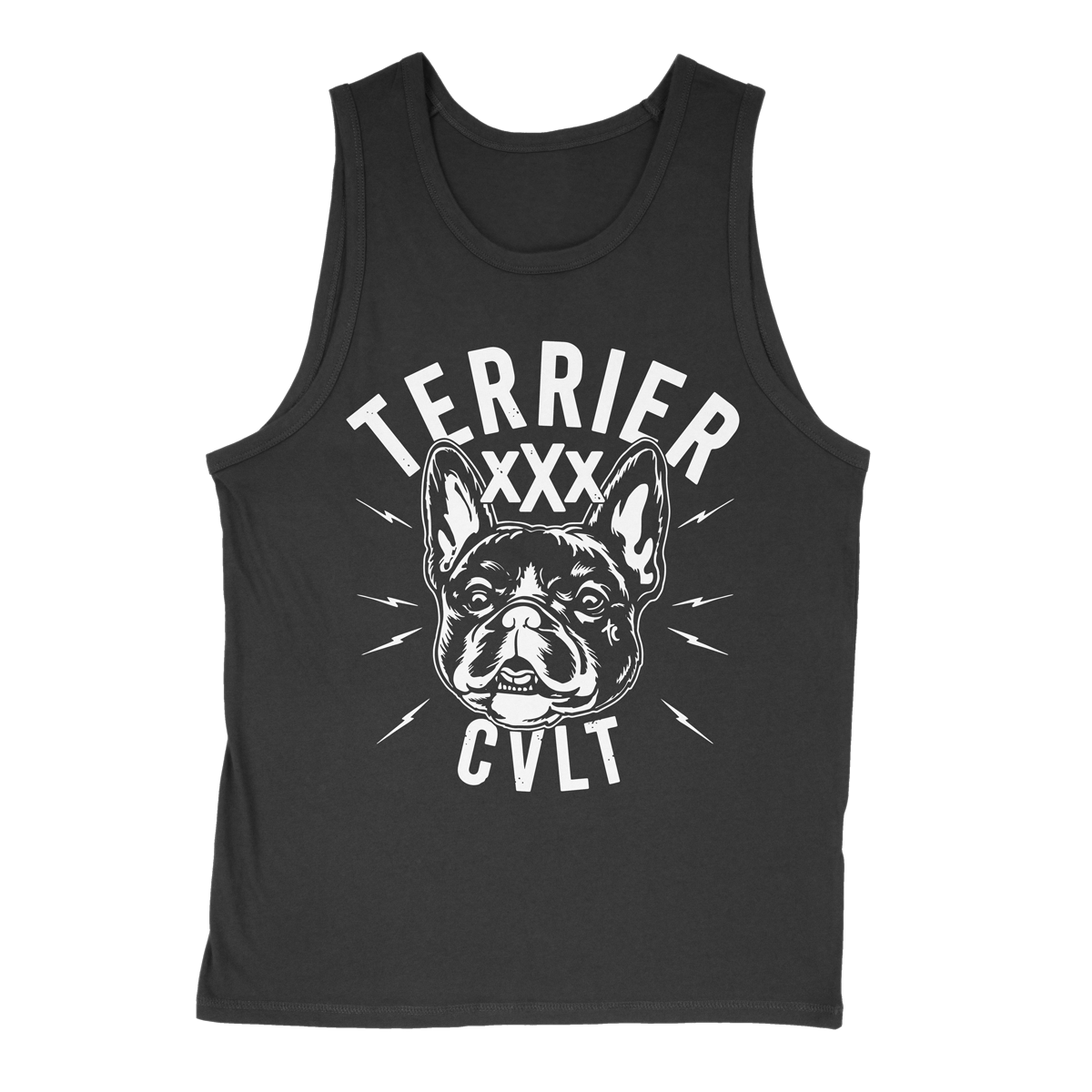 TERRIER CVLT &quot;Buzzed&quot; Black Tank Top
