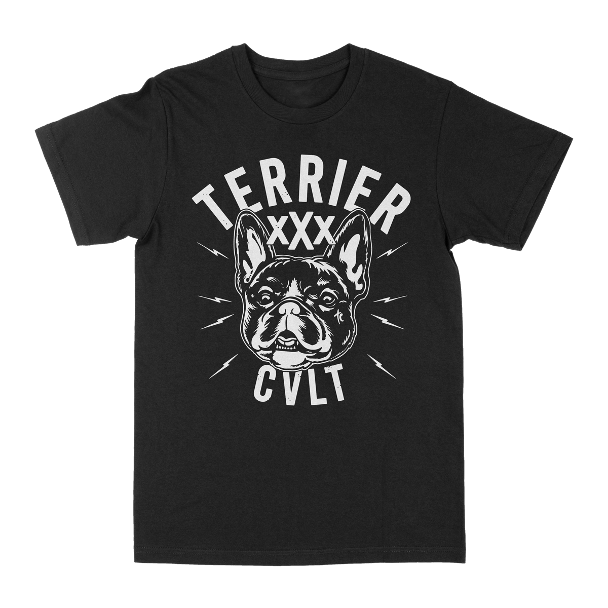 TERRIER CVLT &quot;Buzzed&quot; Black T-Shirt