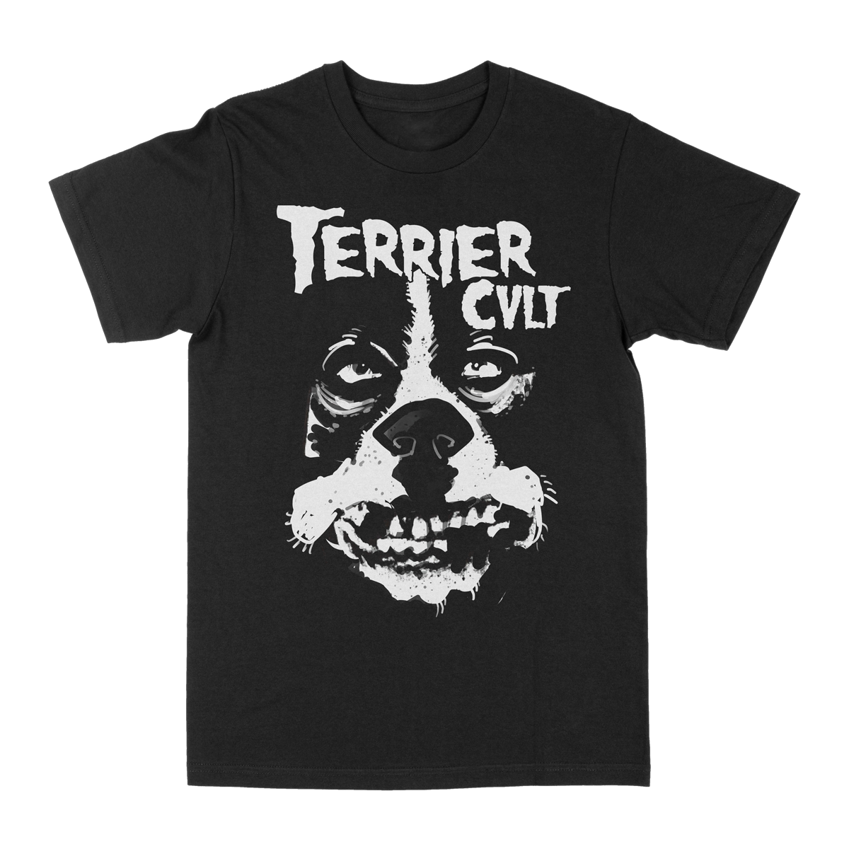 TERRIER CVLT &quot;(We) HateBreeders&quot; Black T-Shirt
