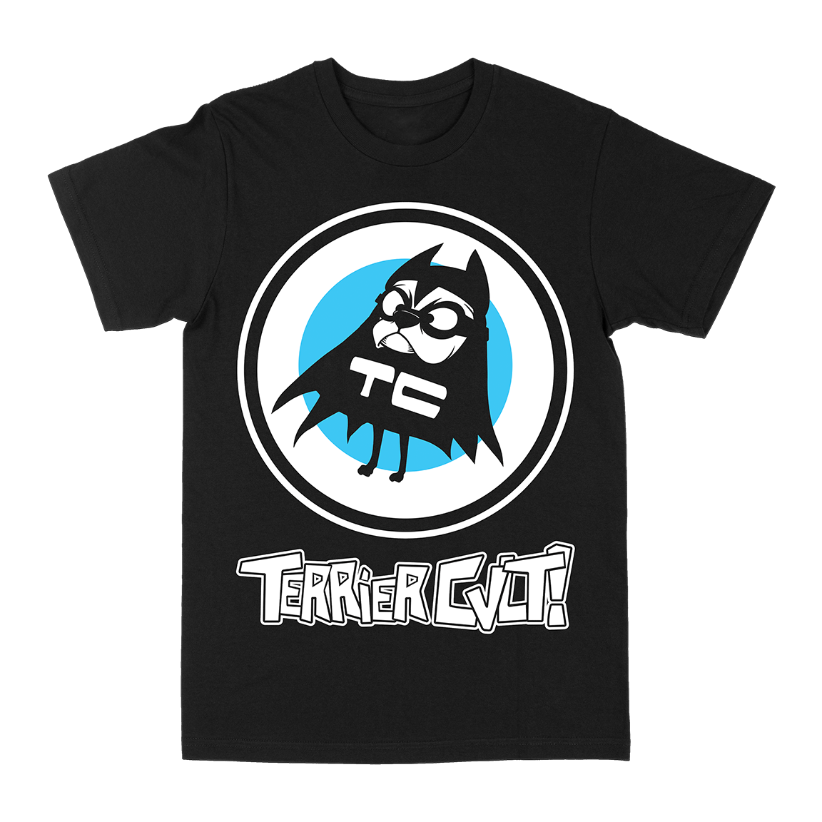 Terrier Cvlt “The Terrierbats” Black T-Shirt