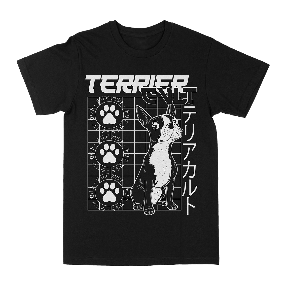 Terrier Cvlt “テリアカルト“ Black T-Shirt