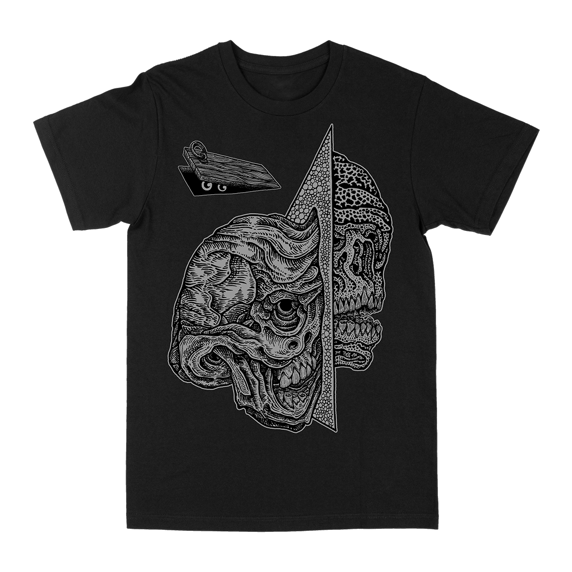 Thomas Hooper &quot;Skull Slip&quot; Black T-Shirt