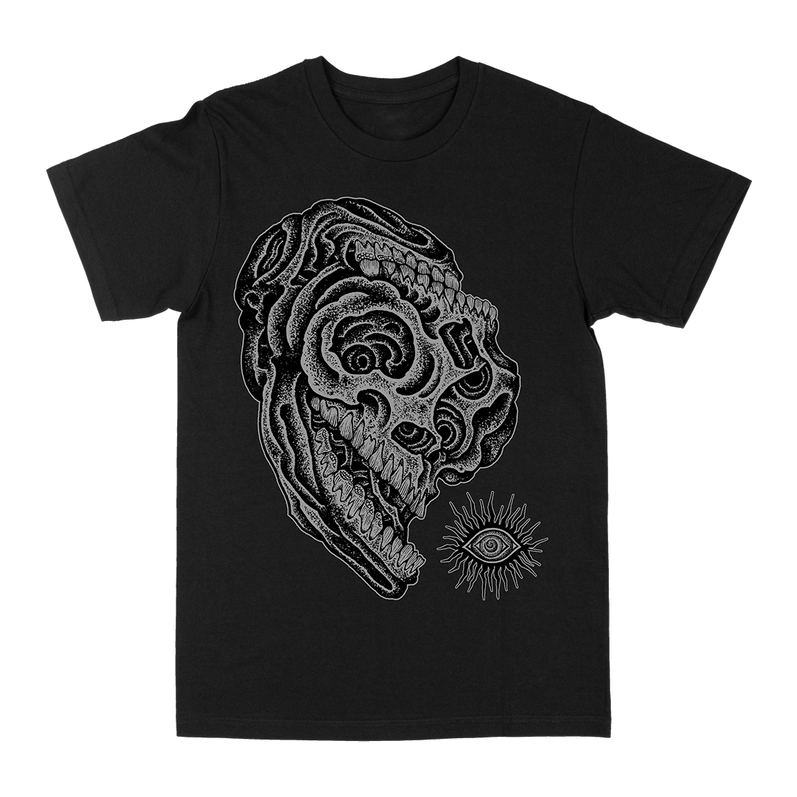 Thomas Hooper &quot;Skull Malfunction&quot; Black T-Shirt
