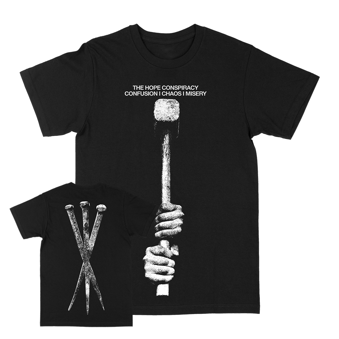 The Hope Conspiracy &quot;CCM: Hammer&quot; Black T-Shirt
