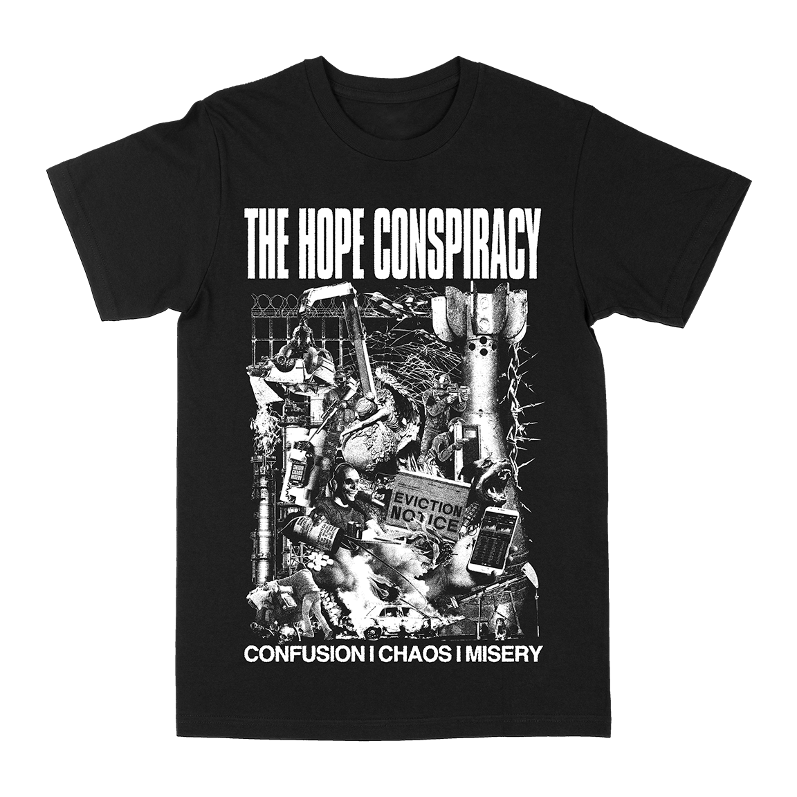 The Hope Conspiracy &quot;CCM: Chaos&quot; Black T-Shirt