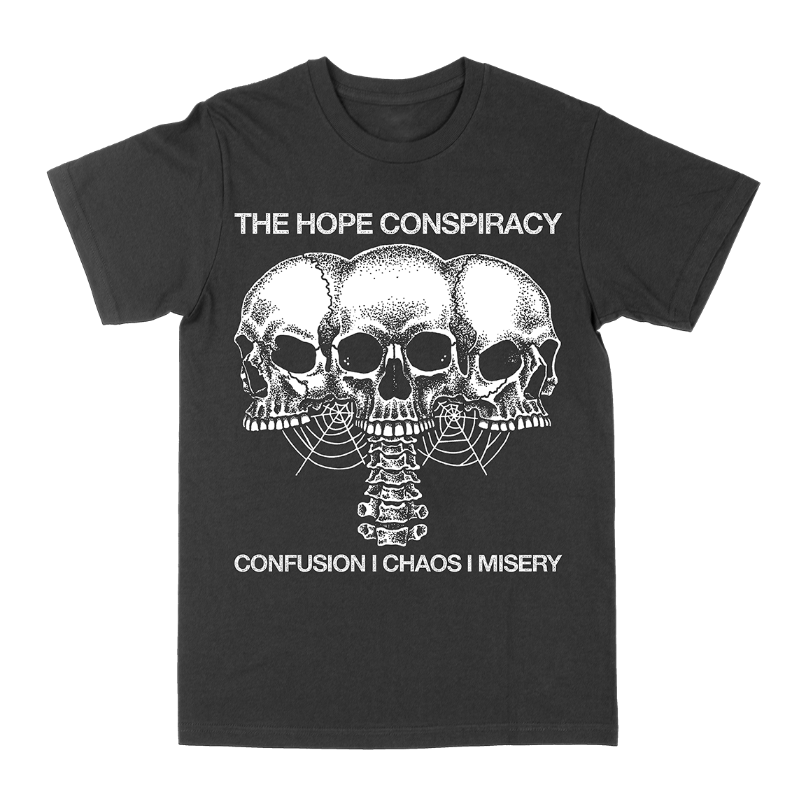 The Hope Conspiracy &quot;CCM: Death Traitors Skulls&quot; Black T-Shirt