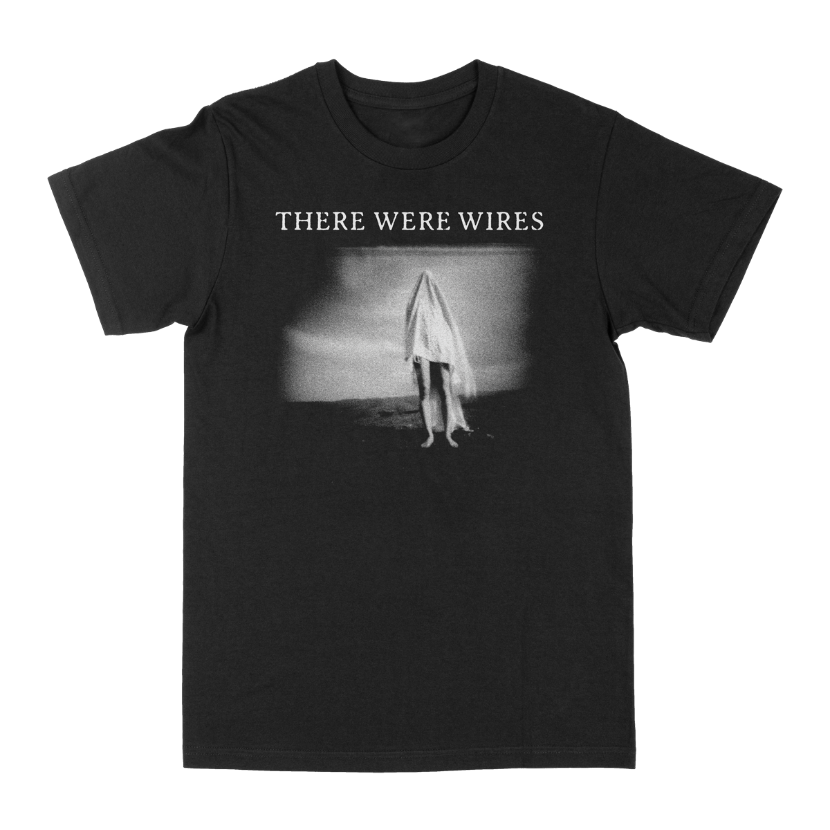 THERE WERE WIRES &quot;Ghost&quot; Black T-Shirt