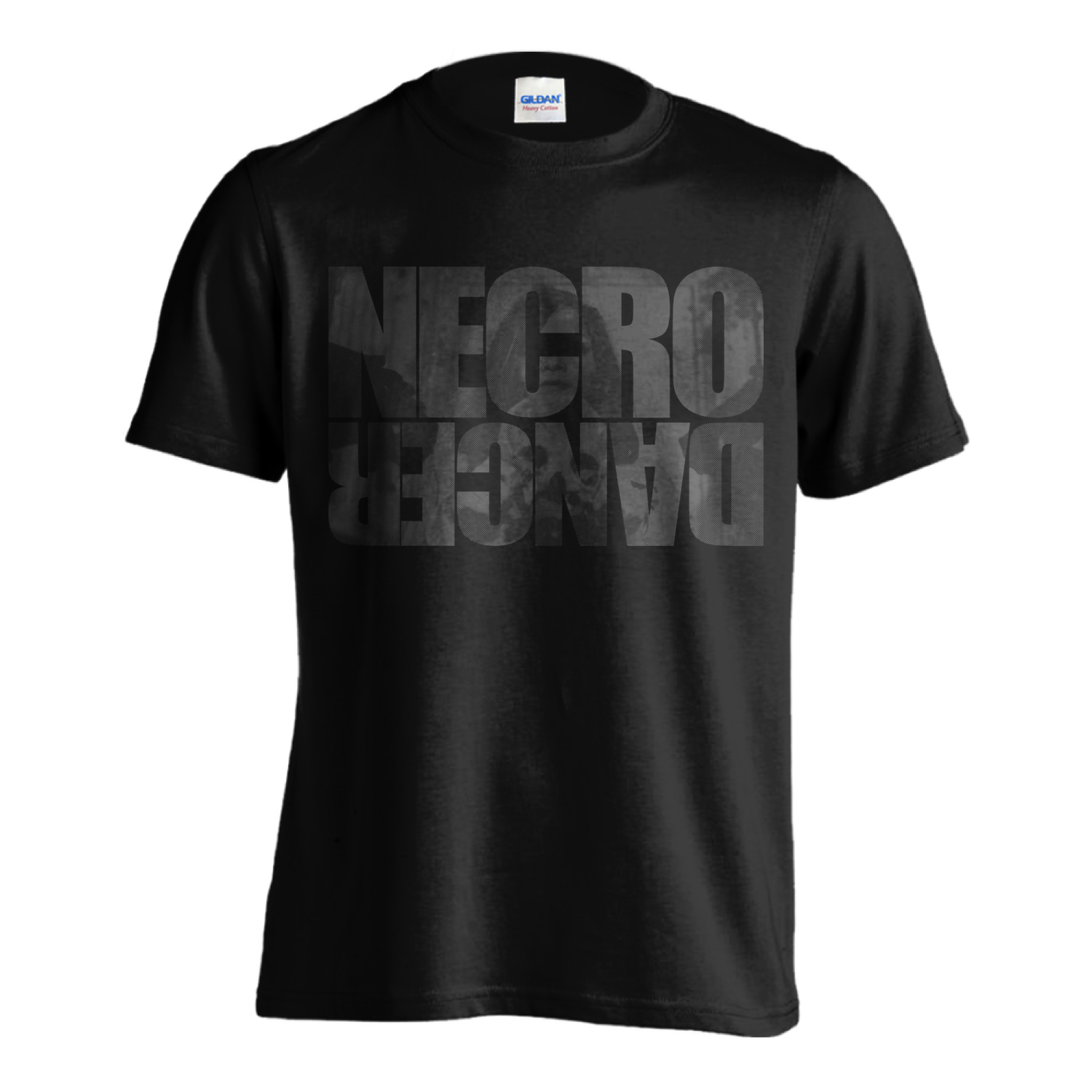 NECRODANCER "Iron Rose" Black T-Shirt