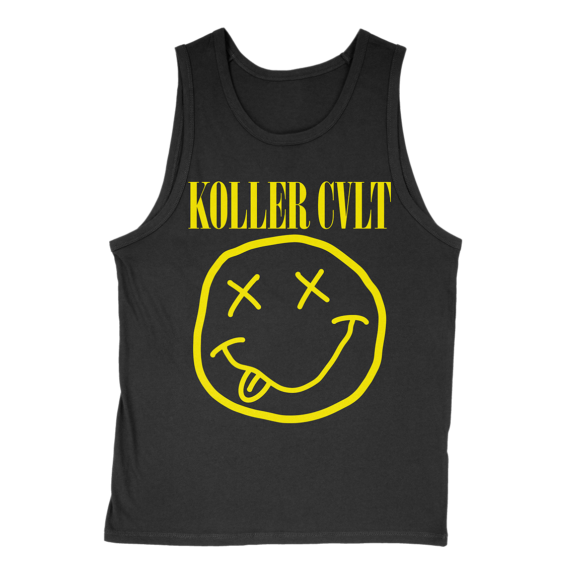 KOLLER CVLT &quot;Smells Like&quot; Black Tank Top