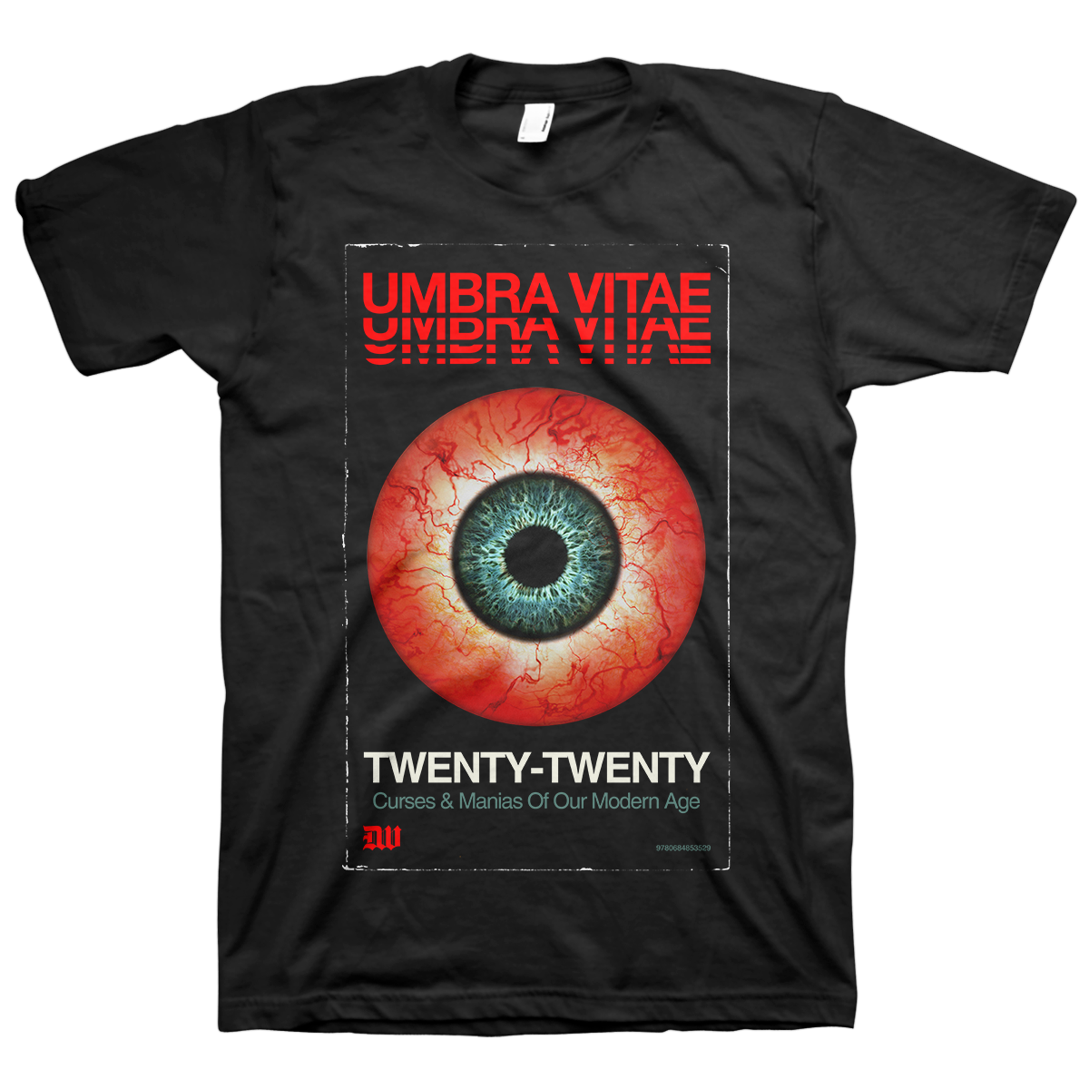 UMBRA VITAE &quot;Twenty Twenty&quot; Black T-Shirt