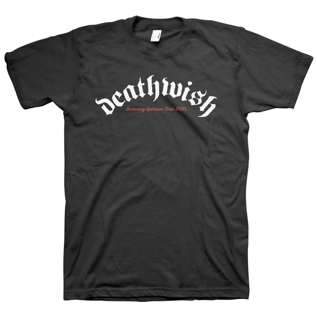 DEATHWISH &quot;Swimming Upstream&quot; Black T-Shirt