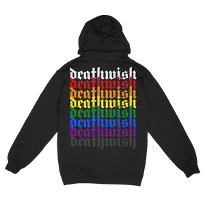 DEATHWISH "Pride" Black Zip-Up Hoodie
