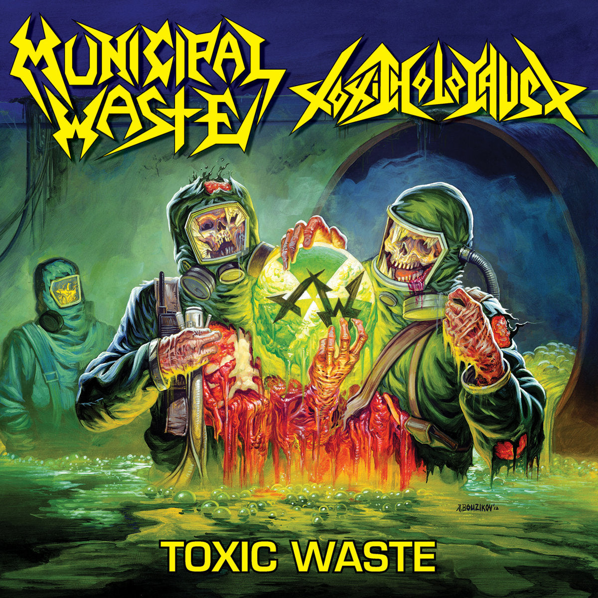 MUNICIPAL WASTE / TOXIC HOLOCAUST &quot;Toxic Waste&quot;