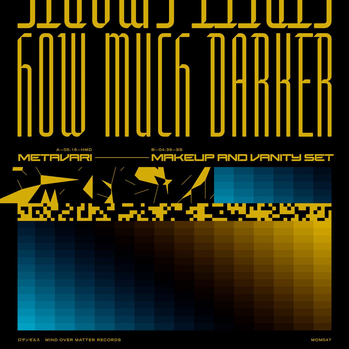 METAVARI &amp; MAKEUP AND VANITY SET &quot;How Much Darker b/w Street Smarts&quot;