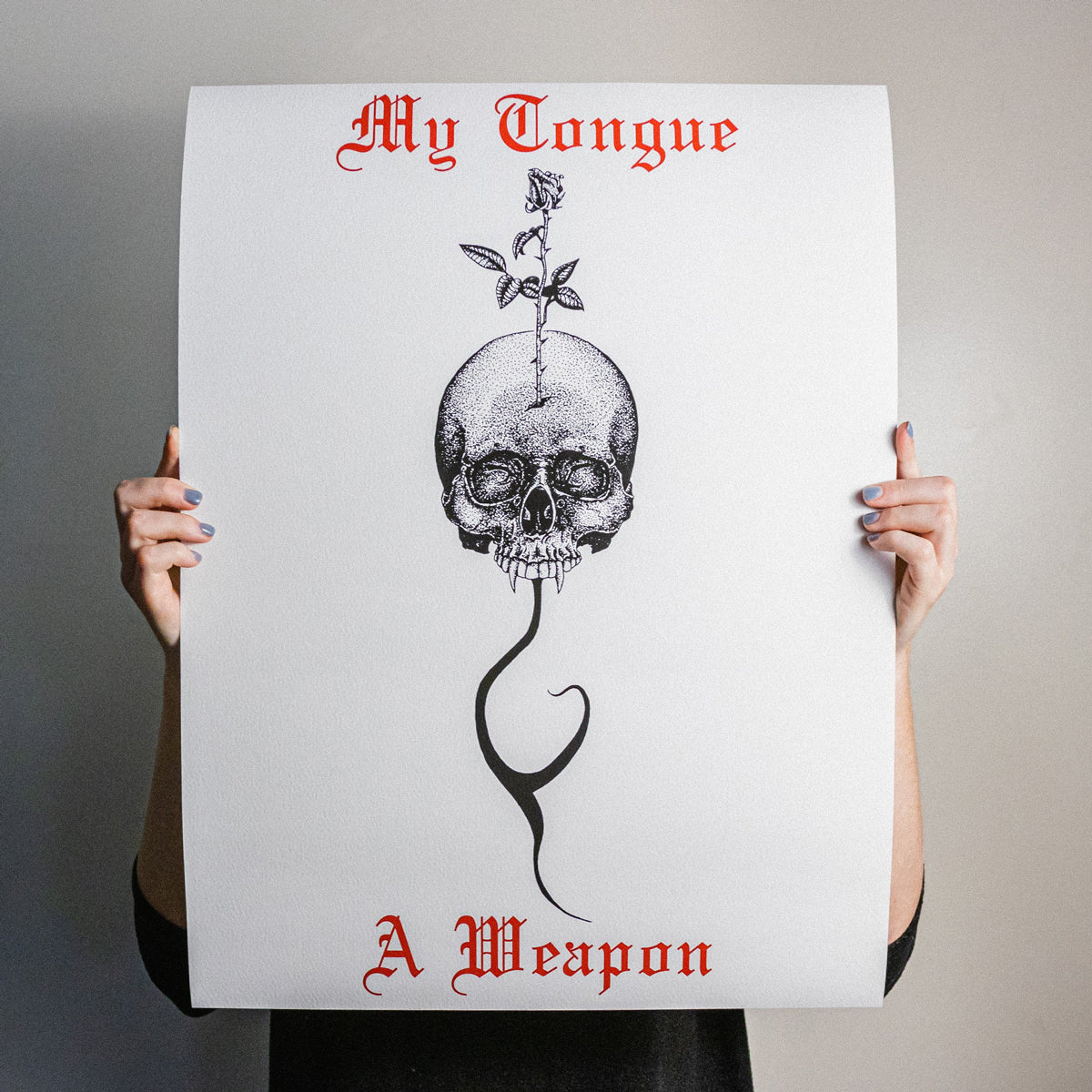 Anthony Lucero &quot;My Tongue A Weapon&quot; Giclee Print