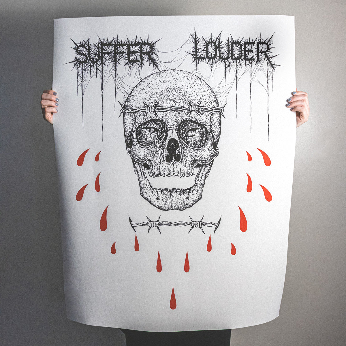 Anthony Lucero &quot;Suffer Louder&quot; Giclee Print