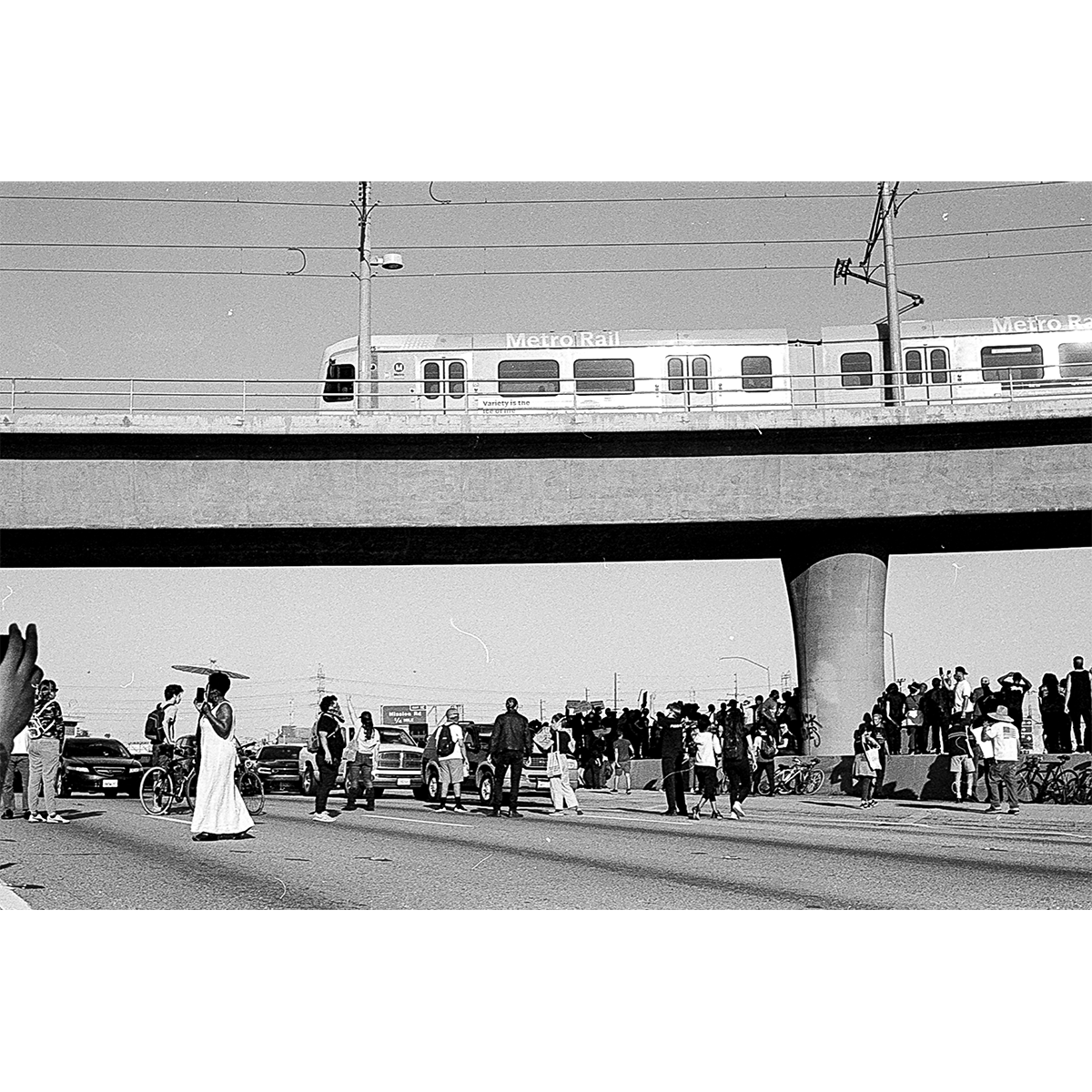 Allix Johnson &quot;Downtown LA - 2, 05/27/20&quot; Giclee Print