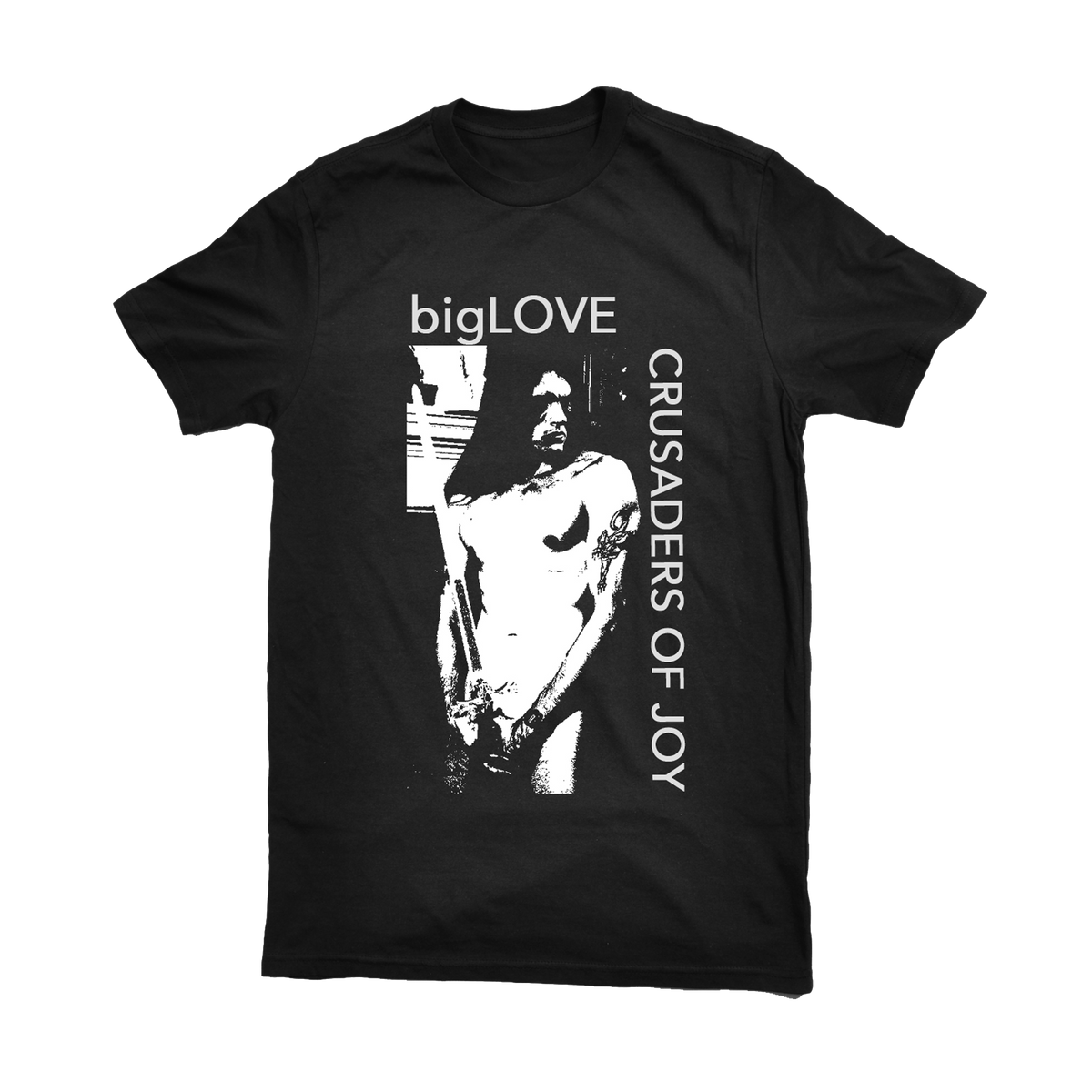 BIGLOVE &quot;Crusaders of Joy&quot; Black T-Shirt