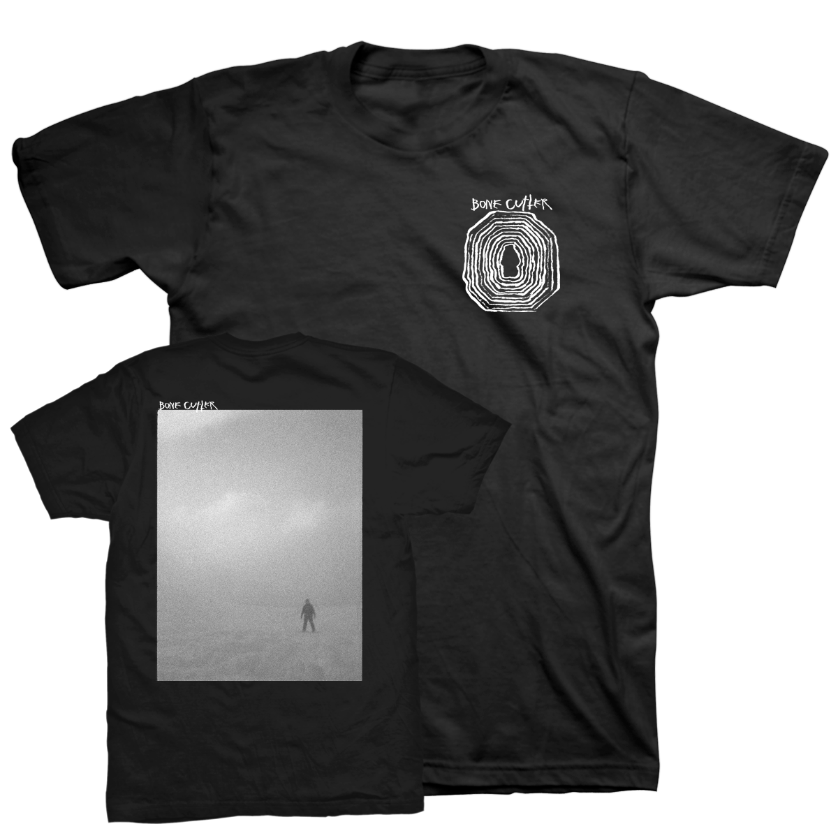 BONE CUTTER &quot;Bone Cutter Pocket&quot; Black T-Shirt