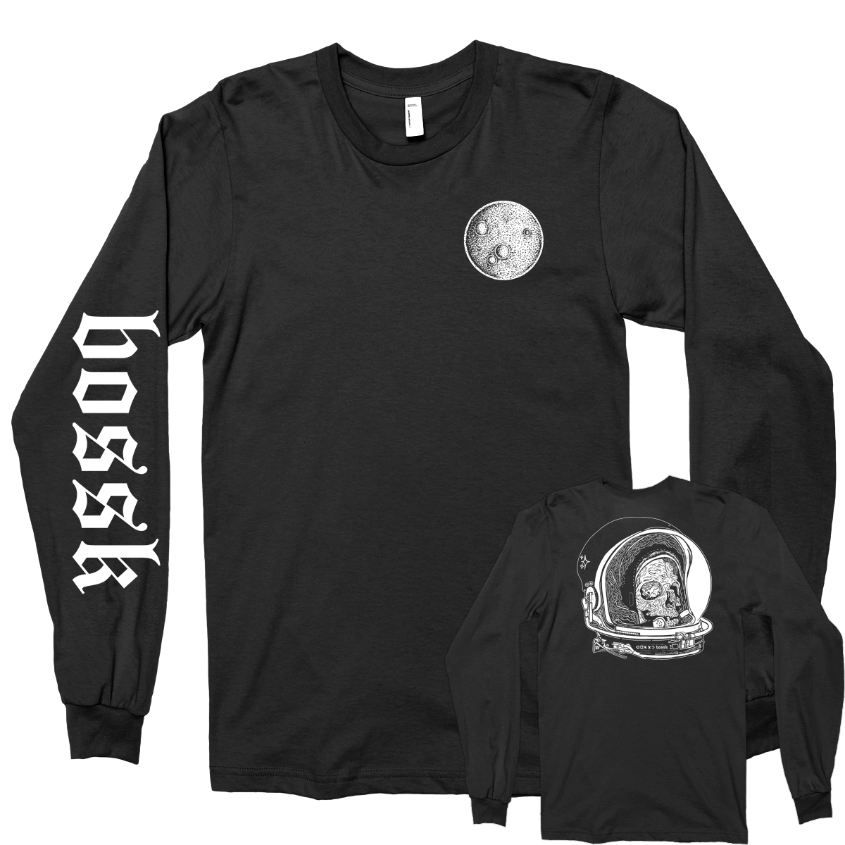 BOSSK &quot;Spaceman&quot; Black Longsleeve