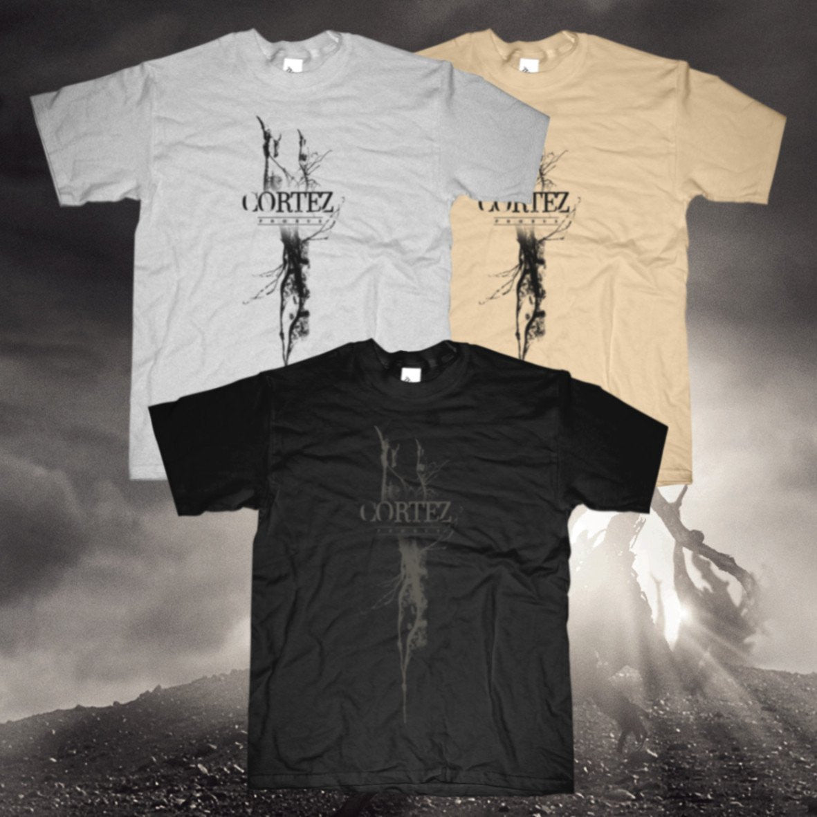 CORTEZ &quot;Phoebus&quot; T-Shirt-Throatruiner Records-Deathwish Inc Europe