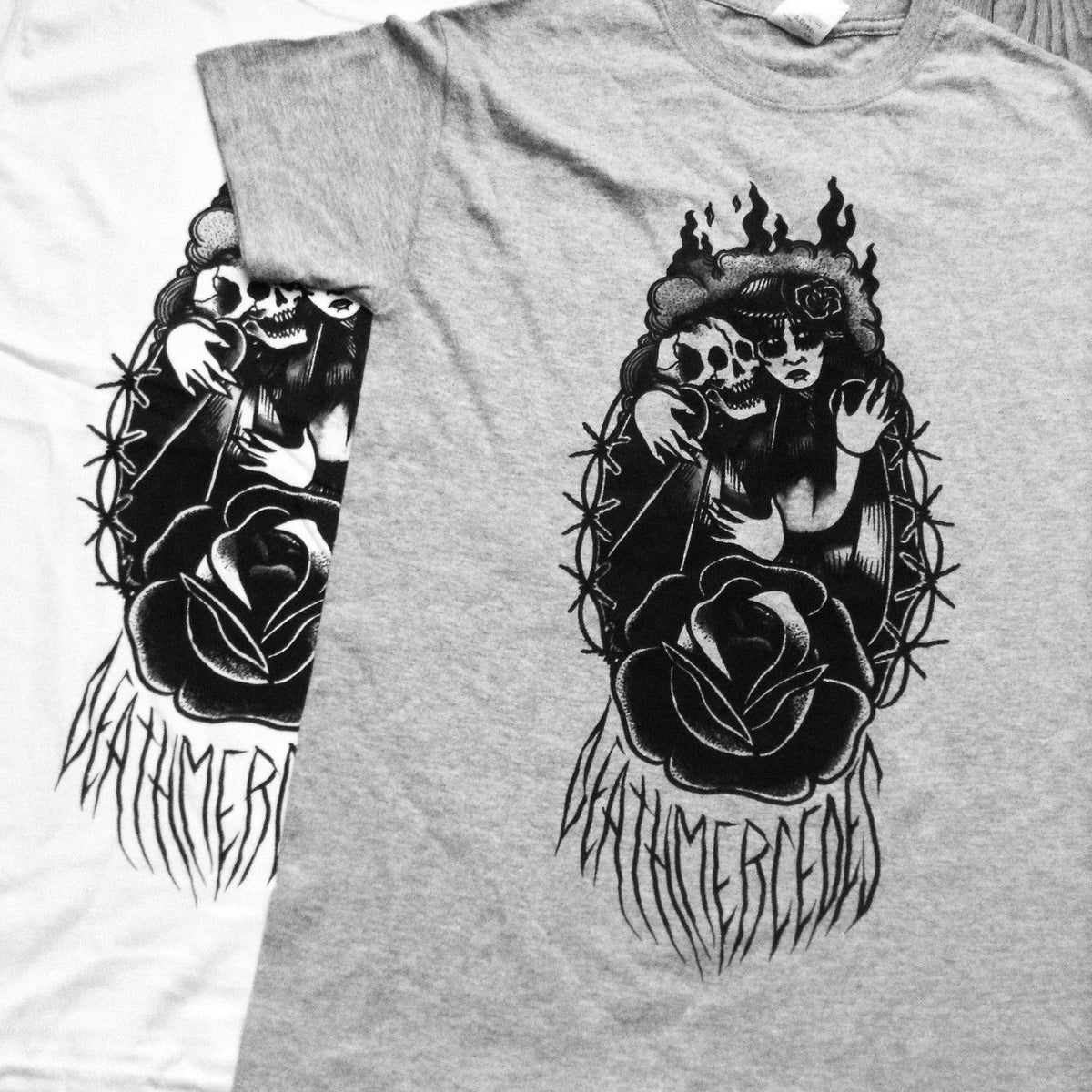 DEATH MERCEDES &quot;Sans Éclat&quot; T-Shirt-Throatruiner Records-Deathwish Inc Europe