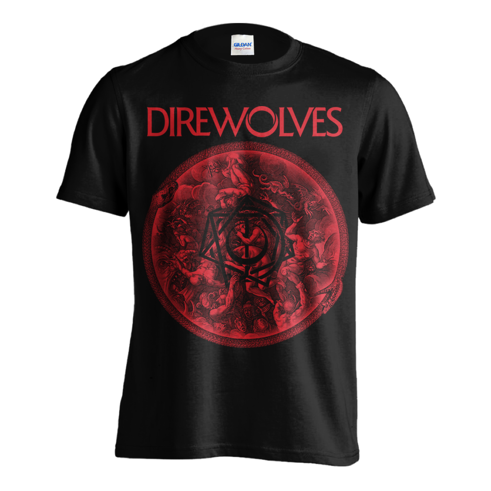 DIREWOLVES &quot;Snakes&quot; T-Shirt-Throatruiner Records-Deathwish Inc Europe