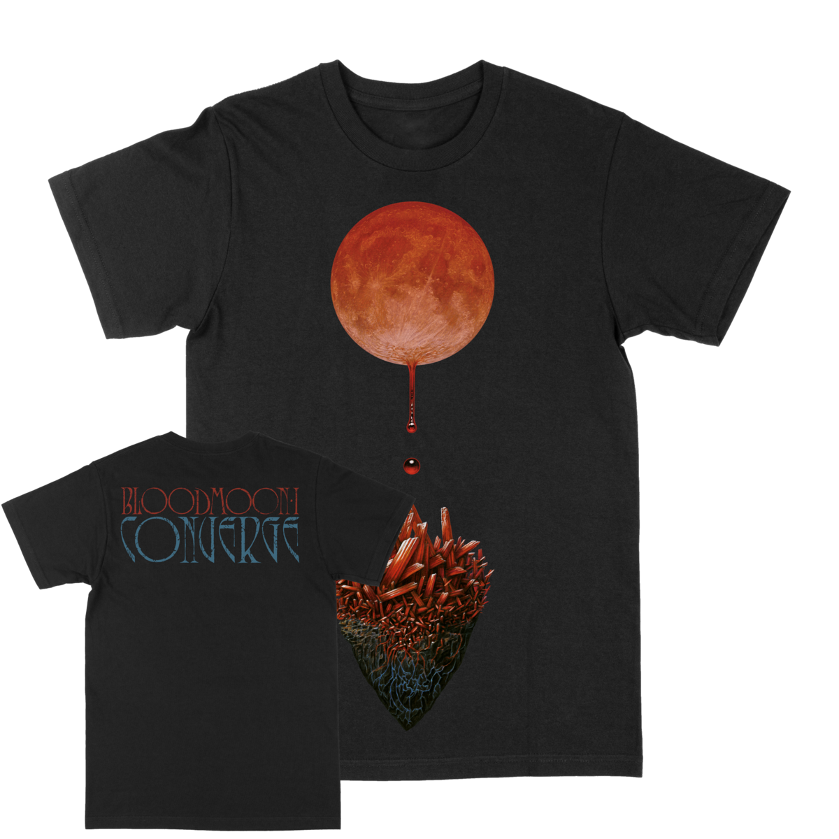 CONVERGE &quot;Crimson Stone&quot; Black T-Shirt