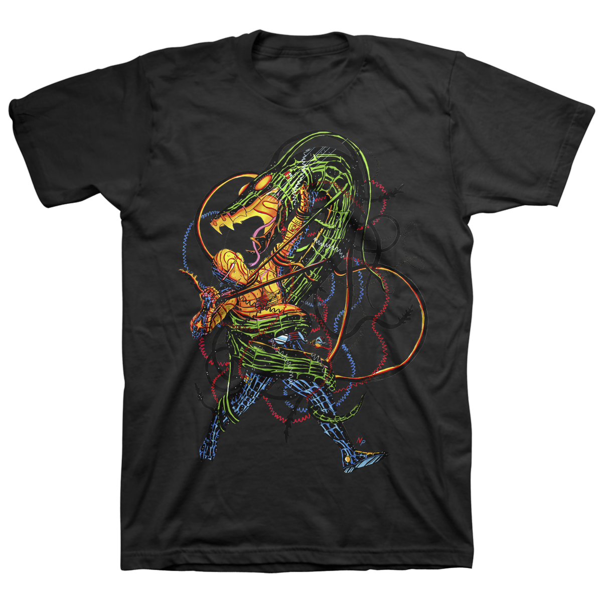 NICK PYLE &quot;Embrace&quot; Black T-Shirt