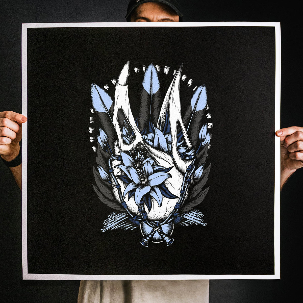 Andrew Gomez IV &quot;A Murder For A Crow&quot; Giclee Print