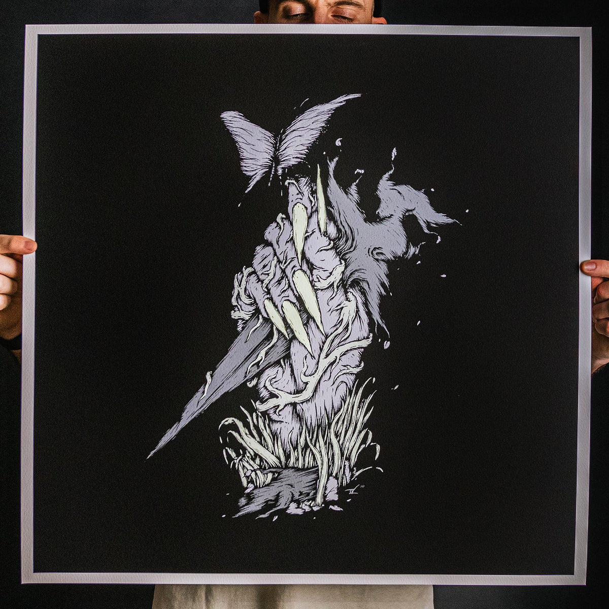 Andrew Gomez IV &quot;Nature Is Fierce&quot; Giclee Print