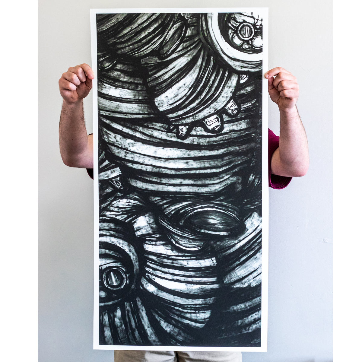 Converge &quot;Caring And Killing&quot; Giclee Print